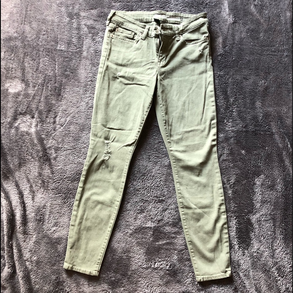 Gap Legging Skimmer Ripped Skinny Jeans